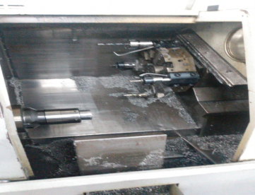 Foto: TORNO CNC HAAS SL10 - ANO 2003