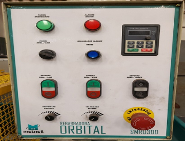 Foto: REBARBADORA ORBITAL METASIL - SMR0300 - ANO 2019 - NUNCA USADA