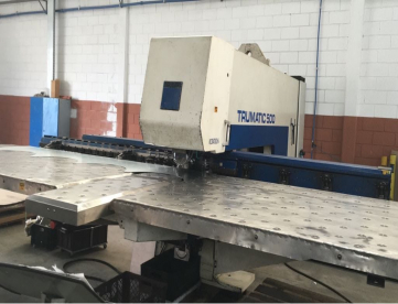 Foto: PUNCIONADEIRA TRUMPF TRUMATIC -  TC500 - ANO 1997 - 800X1600X300MM