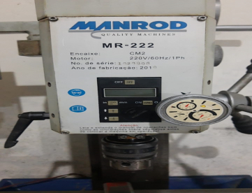 Foto: FURADEIRA FRESADORA  - MANROD-MR-222