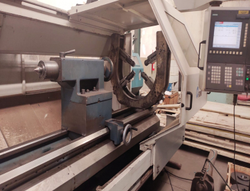 Foto: TORNO CNC ROMI CENTUR 50 - 1000 X 4000MM - ANO 2008