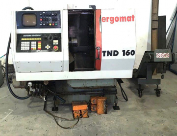 Foto: CENTRO DE TORNEAMENTO CNC ERGOMAT MODELO TND 160 - ANO 2001