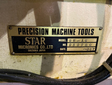 Foto: TORNO CNC CABEÇOTE MOVEL STAR SR16 -ANO 1999