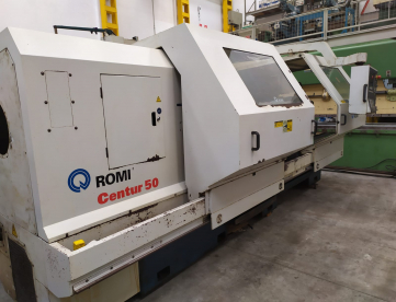 Foto: TORNO CNC ROMI CENTUR 50  - 1000MM X 2000MM - ANO 2009