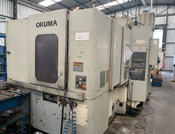 Foto: CENTRO DE USINAGEM HORIZONTAL - DUPLO PALLET - OKUMA - ANO 1997 - 560 x 610 x 560mm