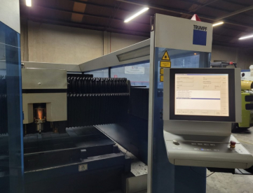 Foto: MÁQUINA DE CORTE A LASER - TRUMPF - L3030 – L20 - ANO 2010 - 3.200 Watts