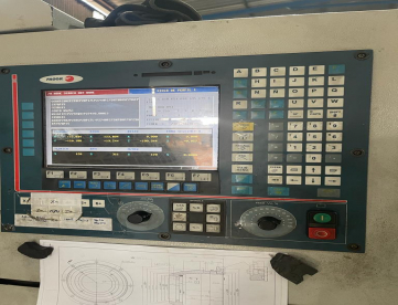 Foto: TORNO CNC - TRAVIS - MODELO TR3 - ANO 2011 - 770 x 3.100 MM