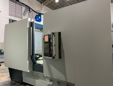 Foto: CENTRO DE USINAGEM HORIZONTAL - DUPLO PALLET  - CROSS HUELLER - BLUESTAR 5 - ANO 2005 - 700 x 630 x 700 MM - COMANDO CNC FANUC