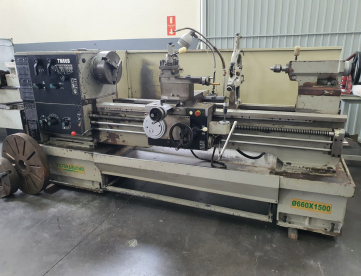 Foto: TORNO MECÂNICO VITOR BUONO TM66B - 660MM X 1500MM