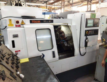 Foto: CENTRO DE TORNEAMENTO - MAZAK - QUICK TURN 10 - RETROFITADO - SUBSPINDLE e FERRAMENTAS ACIONADAS - ANO 2019