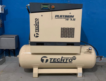 Foto: CONJUNTO MÁQUINA DE CORTE PLASMA CNC TYGGER 3000X ANO 2021 + COMPRESSOR PARAFUSO TECHTO PLATINUM TB 7.5 NÃO USADOS