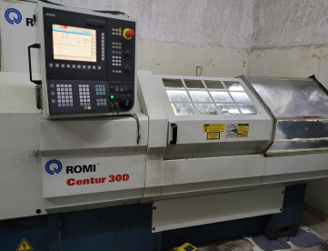 Foto: TORNO CNC ROMI CENTUR 30D - 430MM X 1000MM - ANO 2007 - PNEUMÁTICO