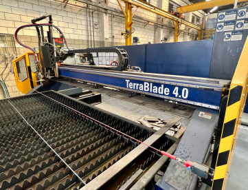 Foto: MÁQUINA DE CORTE A PLASMA E OXICORTE CNC - MESSER - TERRA BLADE 4.0 - ANO 2020 - 3.100 x 6.000MM - XPR 170