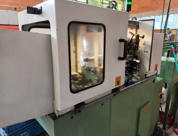 Foto: TORNO AUTOMÁTICO CNC ERGOMATIC A25 COM ALIMENTADOR - ANO 2016 COM NR12