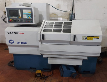 Foto: TORNO CNC ROMI CENTUR 30D -  ANO 2001 - 430MM X 500MM