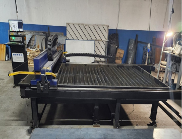 Foto: MÁQUINA DE CORTE A PLASMA CNC - MODELO FLEX TABLE LTS 1530 - ANO 2021 - 1.500 x 3.000MM