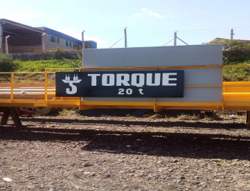 Foto: PONTE ROLANTE TORQUE VÃO 23 MTS X 20 TONS