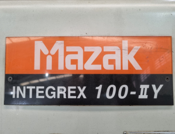 Foto: CENTRO DE TORNEAMENTO MAZAK INTEGREX 100-IIY - 5 EIXOS - CONTRAPONTO HIDRÁULICO - ANO 2001 - 470X 502MM