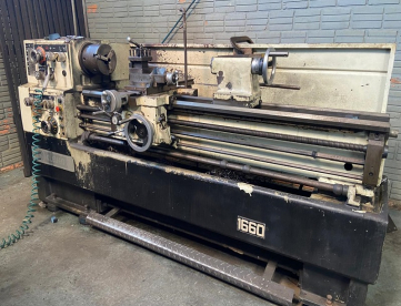 Foto: TORNO MECÂNICO CLEVER L-1660 400MM X 1500MM