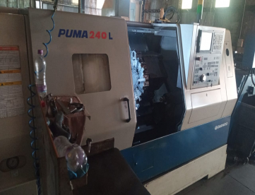 Foto: CENTRO DE TORNEAMENTO DAEWOO PUMA 240LC- 420MM X 750MM