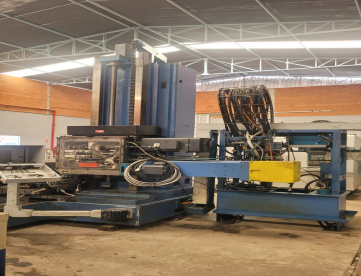 Foto: MANDRILHADORA CNC - WOTAN - CUTMAX 2 - ADAPTADA A NR12 E CABINADA