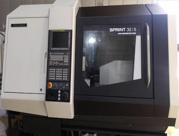 Foto: TORNO CNC AUTOMÁTICO DE CABEÇOTE MOVELCOM 6 EIXOS -MAQUINA ZERO - DMG MORE SPRINT 32/5 - ANO 2015