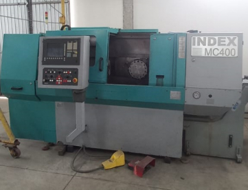 Foto: TORNO CNC - INDEX - MC400 - ANO 2009 - 275 x 585mm - COM FERRAMENTAS ACIONADAS