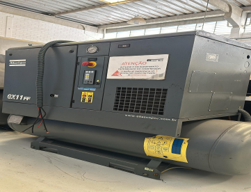 Foto: COMPRESSOR DE PARAFUSO ATLAS COPCO -15 CV - GX11 FF - ANO 2013