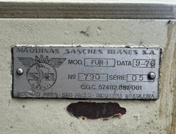 Foto: FRESADORA UNIVERSAL - SANCHES BLANES - FUR-1