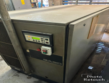 Foto: COMPRESSOR DE PARAFUSO ATLAS COPCO GA30-100 AP - ANO 1996
