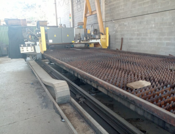 Foto: MÁQUINA DE CORTE PLASMA CNC OXIPIRA - MODELO MASTER 35  - ANO  2014 - 8000 X 3000 MM