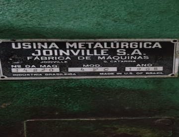 Foto: FURADEIRA DE COLUNA JOINVILLE MODELO 4FC