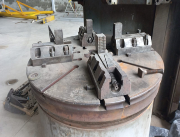 Foto: TORNO VERTICAL STANKOIMPORT - PLACA 1200MM PASSAGEM 1400MM ALTURA 1200MM - PRONTO PARA RETROFIT