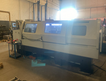 Foto: TORNO CNC - NARDINI - LOGIC 350 - ANO 2024 - 700 x 3050 MM - COMEÇOU A TRABALHAR EM 2025