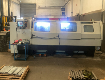 Foto: TORNO CNC - NARDINI - LOGIC 350 - ANO 2024 - 700 x 3050 MM - COMEÇOU A TRABALHAR EM 2025