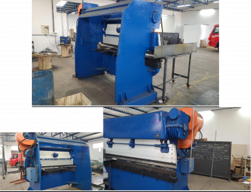 Foto: DOBRADEIRA MECÃNICA CALVI CN 3200 X 125 TONELADAS - ANO