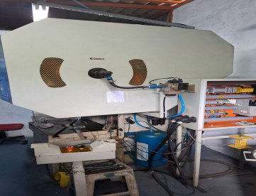 Foto: PRENSA EXENTRICA MSL - 50 TONELADAS - COM DESBOBINADOR - MAQUINA MUITO NOVA