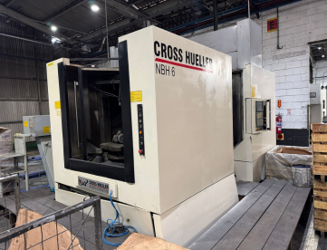 Foto: CENTRO DE USINAGEM CNC HORIZONTAL DUPLO PALLET  MARCA CROSS HUELLER MODELO NBH 6 ANO 2007