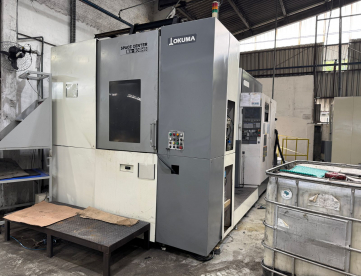 Foto: CENTRO DE USINAGEM HORIZONTAL - DUPLO PALLET - OKUMA - MA 500 HB SPACE CENTER - ANO 2008