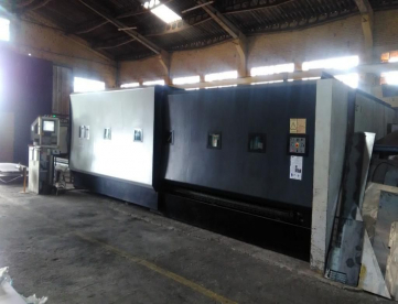 Foto: MÁQUINA DE CORTE A LASER FIBRA - MARCA TECOI - MODELO 6030LS - ANO 2012 -  6.200 X 3.250MM
