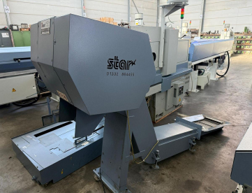 Foto: TORNO CNC AUTOMÁTICO DE CABEÇOTE MOVEL - STAR SR20R - COM ALIMENTADOR DE BARRAS - ANO 2008