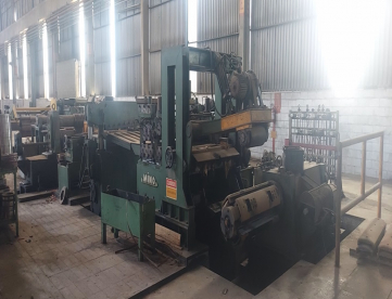 Foto: LINHA DE CORTE LONGITUDINAL - SLITTER MINO - CAPACIDADES 1300MM ATÉ 25TON