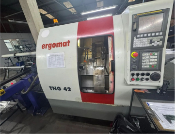 Foto: TORNO AUTOMÁTICO CNC - ERGOMAT - MODELO TNG 42 - ANO 2008