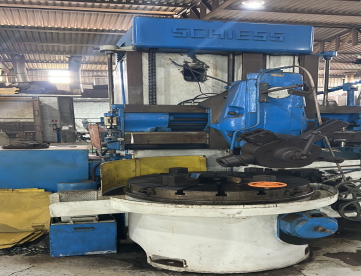 Foto: TORNO VERTICAL MECÂNICO SCHIESS - 1100MM PLACA X 1200MM PASSAGEM