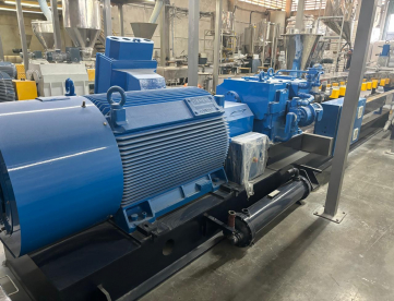 Foto: EXTRUSORA PARA RECICLAGEM - COPERION - STS 96 EXTRUDER - MOTOR DE AC DE 630 KW -PRODUÇÃO +-2.500kg HORA - ANO 2011