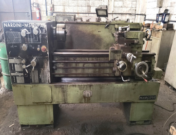 Foto: TORNO MECÂNICO NARDINI - MODELO MS 205 AS - MASCOTE - 410 X 1000MM