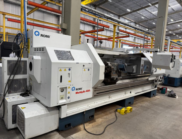 Foto: TORNO CNC ROMI MULTIPLIC CENTUR 40A - 685MM X 3000MM - ANO 2007