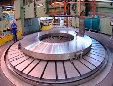 Foto: TORNO VERTICAL MECÂNICO - BLANSKO FARREL - PLACA 6300MM X PASSAGEM 7000MM