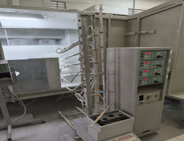 Foto: LINHA DE PINTURA EPOXI PO TECNOAVANCE – ANO 2008 – TRIFÁSICO – 380V – CABINE DE PINTURA + ESTUFA DE 20 METROS