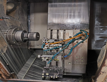 Foto: CENTRO DE TORNEAMENTO DAEWOO PUMA 160 - GANG - COMANDO FANUC